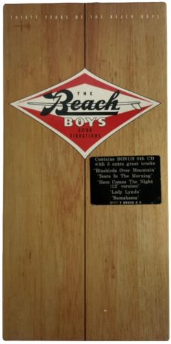 The Beach Boys Good Vibrations - 6 Discs UK CD Album Box Set